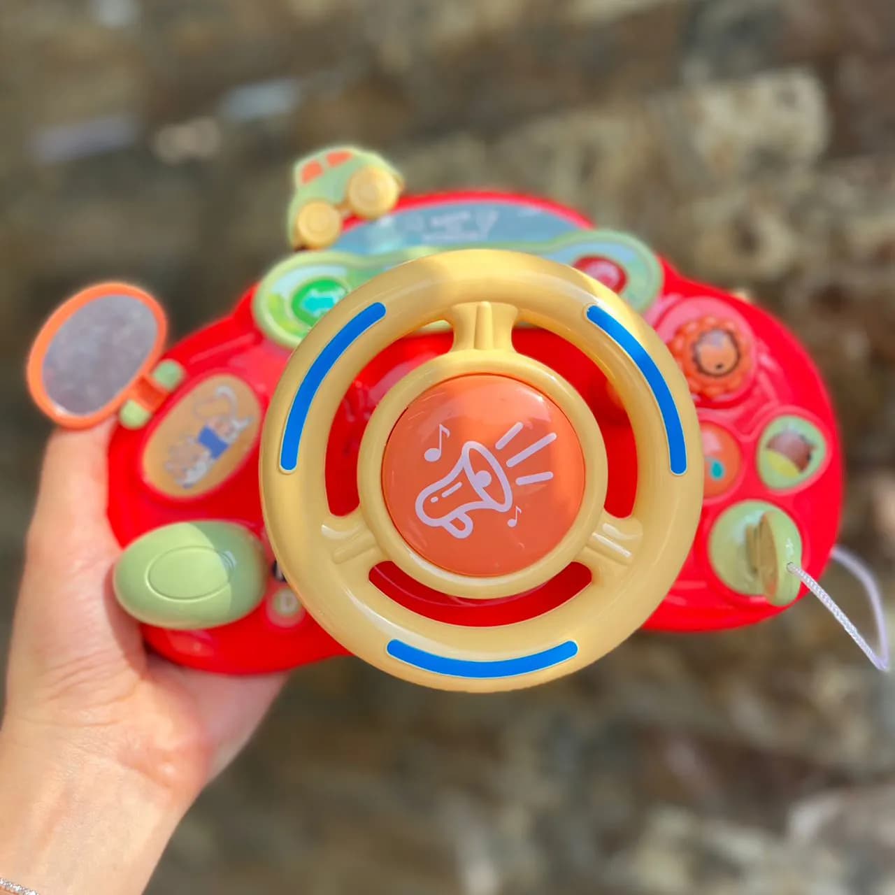 اسباب بازی فرمان کودک شبیه ساز رانندگی Baby Simulated Drive — تصویر ۴