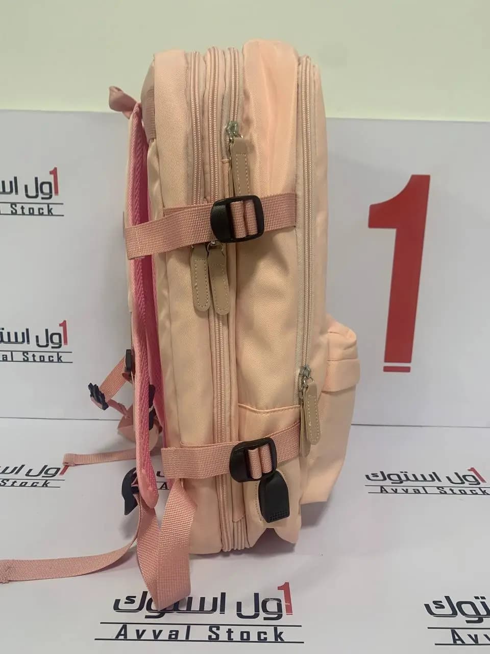 کوله پشتی دخترانه مناسب مسافرت و لپ تاپ تا 17اینچ — تصویر ۳