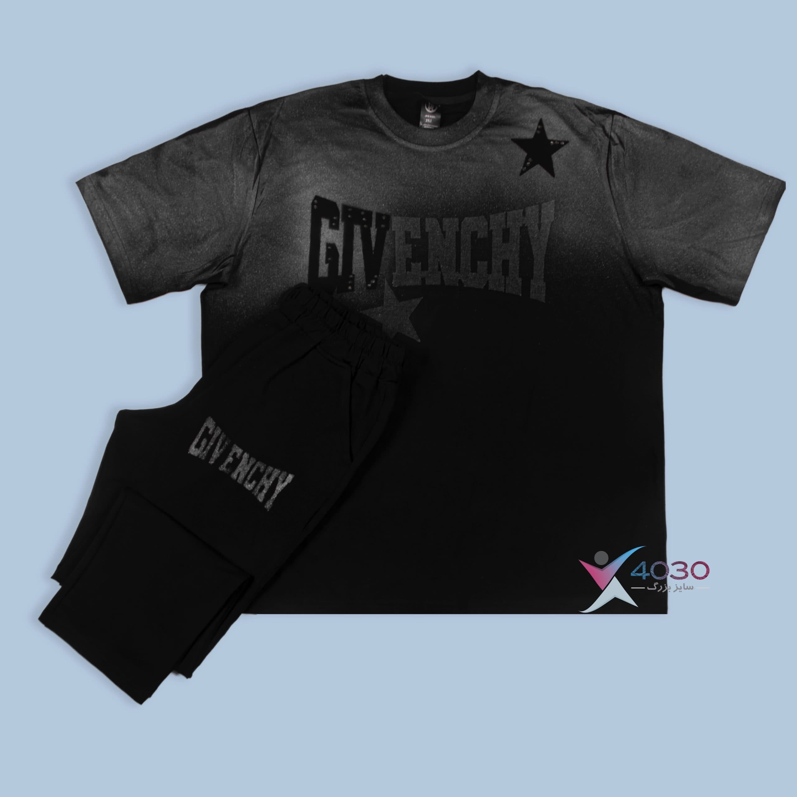 ست تیشرت و شلوار GIVENCHY سایزبزرگ ( 8306 ) — تصویر ۷