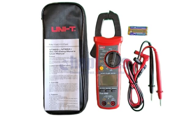 کلمپ متر دیجیتال یونیتی UNI‑T UT203+ True RMS — تصویر ۶
