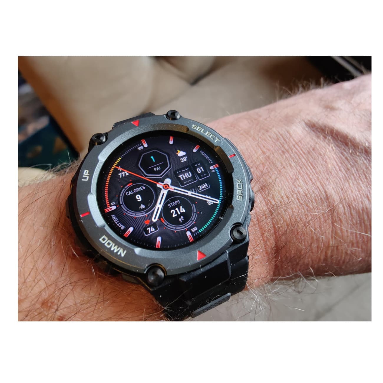 ساعت هوشمند AmazFit T-Rex Pro (اصلی)+گارانتی 18 ماهه✅ — تصویر ۴
