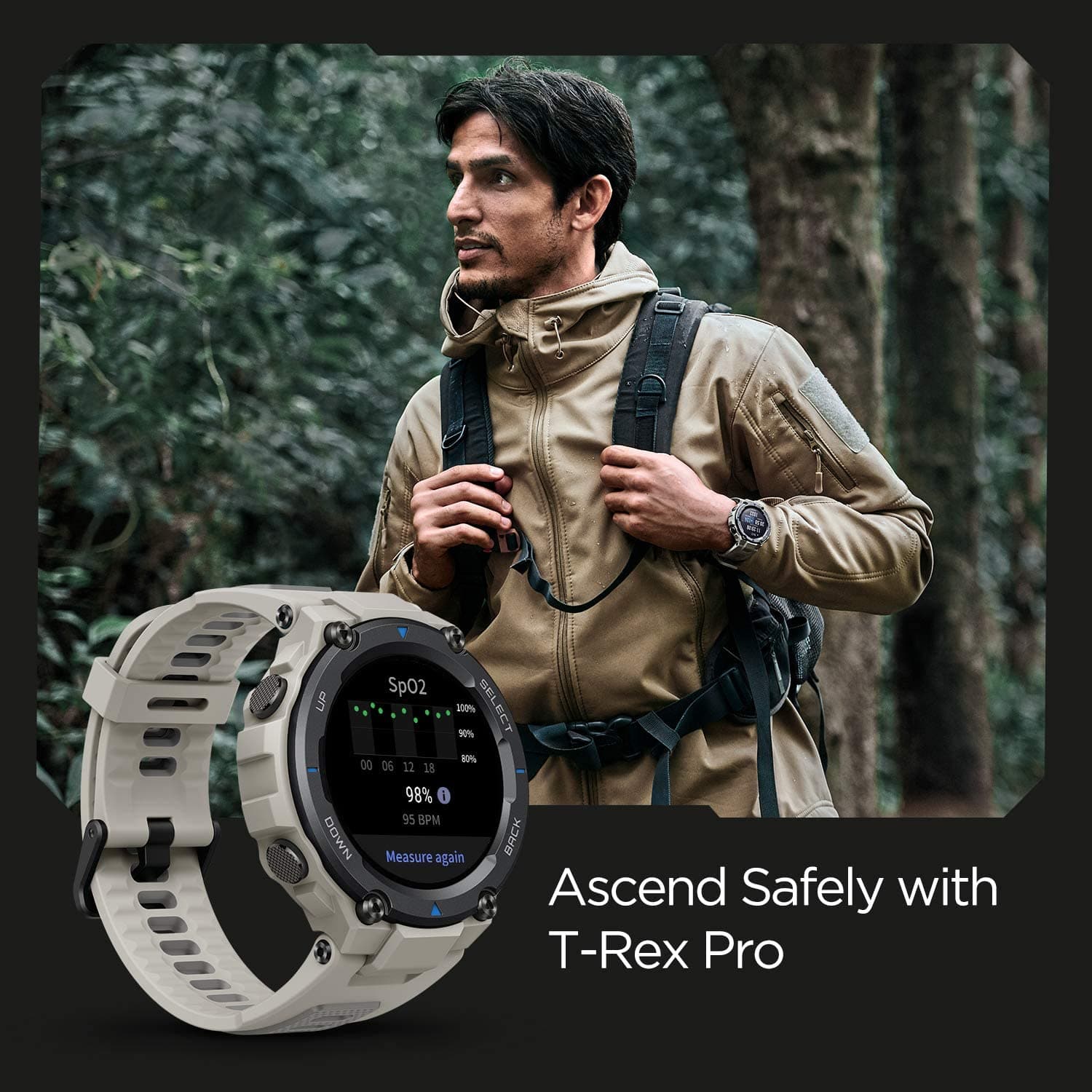 ساعت هوشمند AmazFit T-Rex Pro (اصلی)+گارانتی 18 ماهه✅ — تصویر ۸