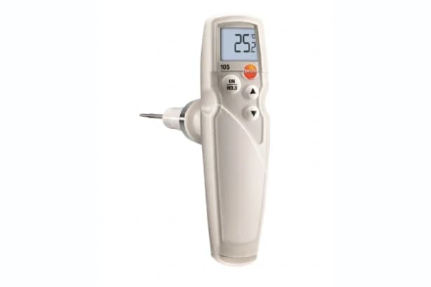 کیت ترمومتر مواد غذایی تستو testo 105 با ۳ پراب قابل تعویض (استاندارد، بلند و منجمد) — تصویر ۳