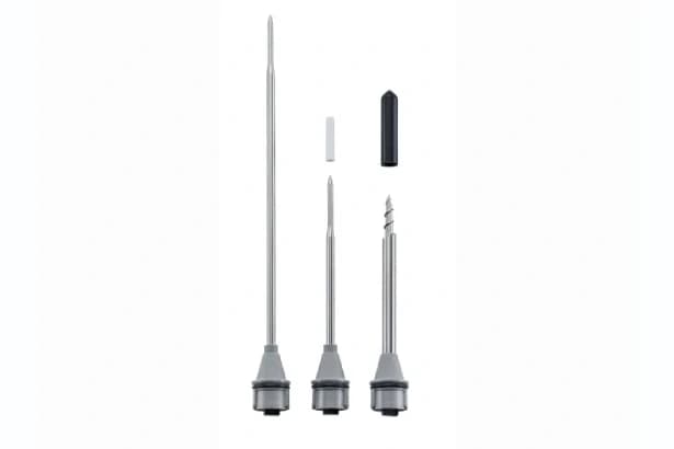 کیت ترمومتر مواد غذایی تستو testo 105 با ۳ پراب قابل تعویض (استاندارد، بلند و منجمد) — تصویر ۴