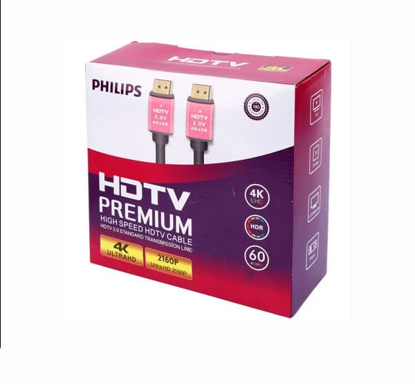 کابل اچ دی ام ای فیلیپس30 متری PHILIPS HDMI 4K — تصویر ۳