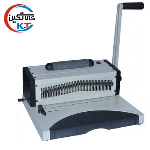 دستگاه صحافی مارپیچ مدل ax-9080
