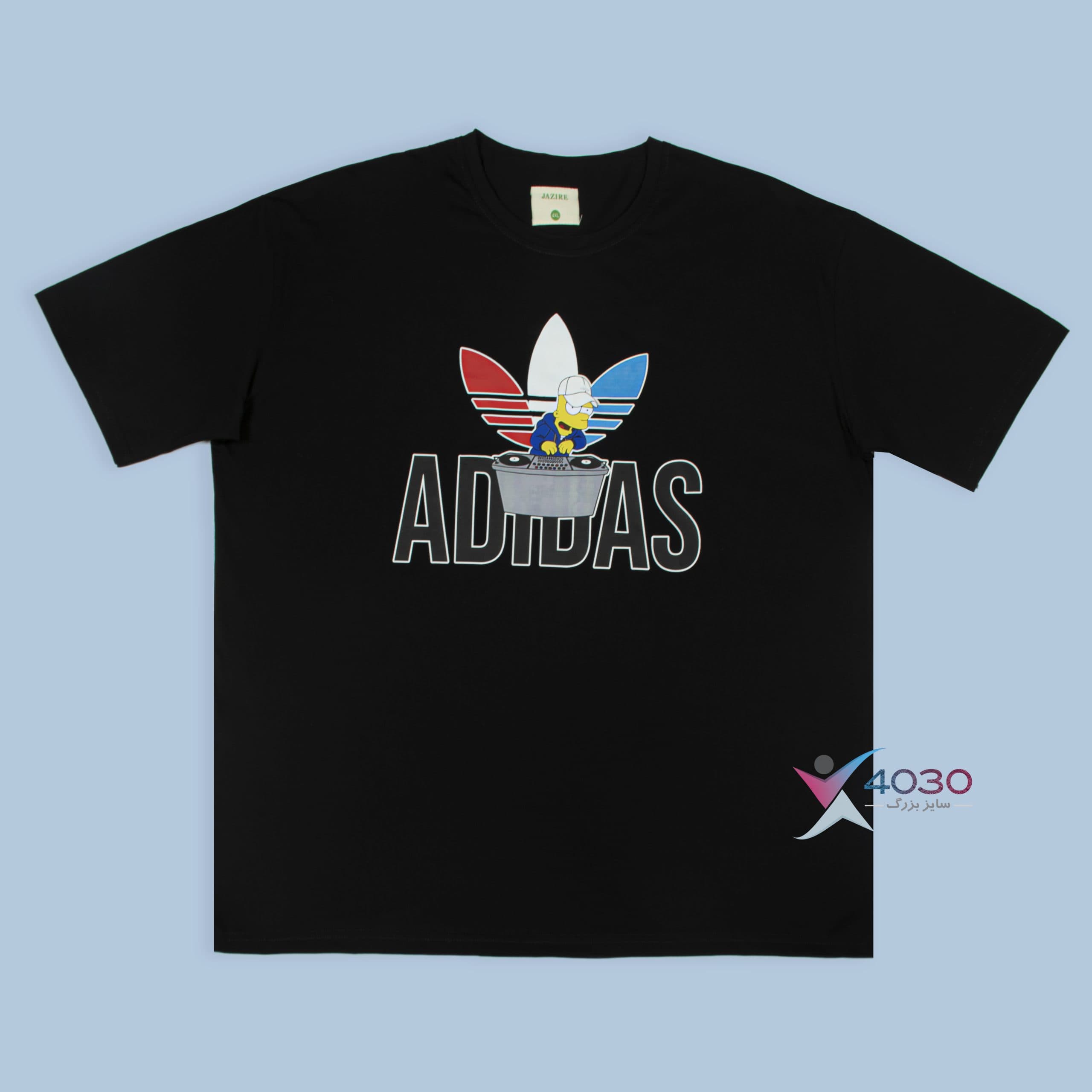 ست تیشرت و شلوارک ADIDAS سایز بزرگ مردانه ( 8310 ) — تصویر ۳