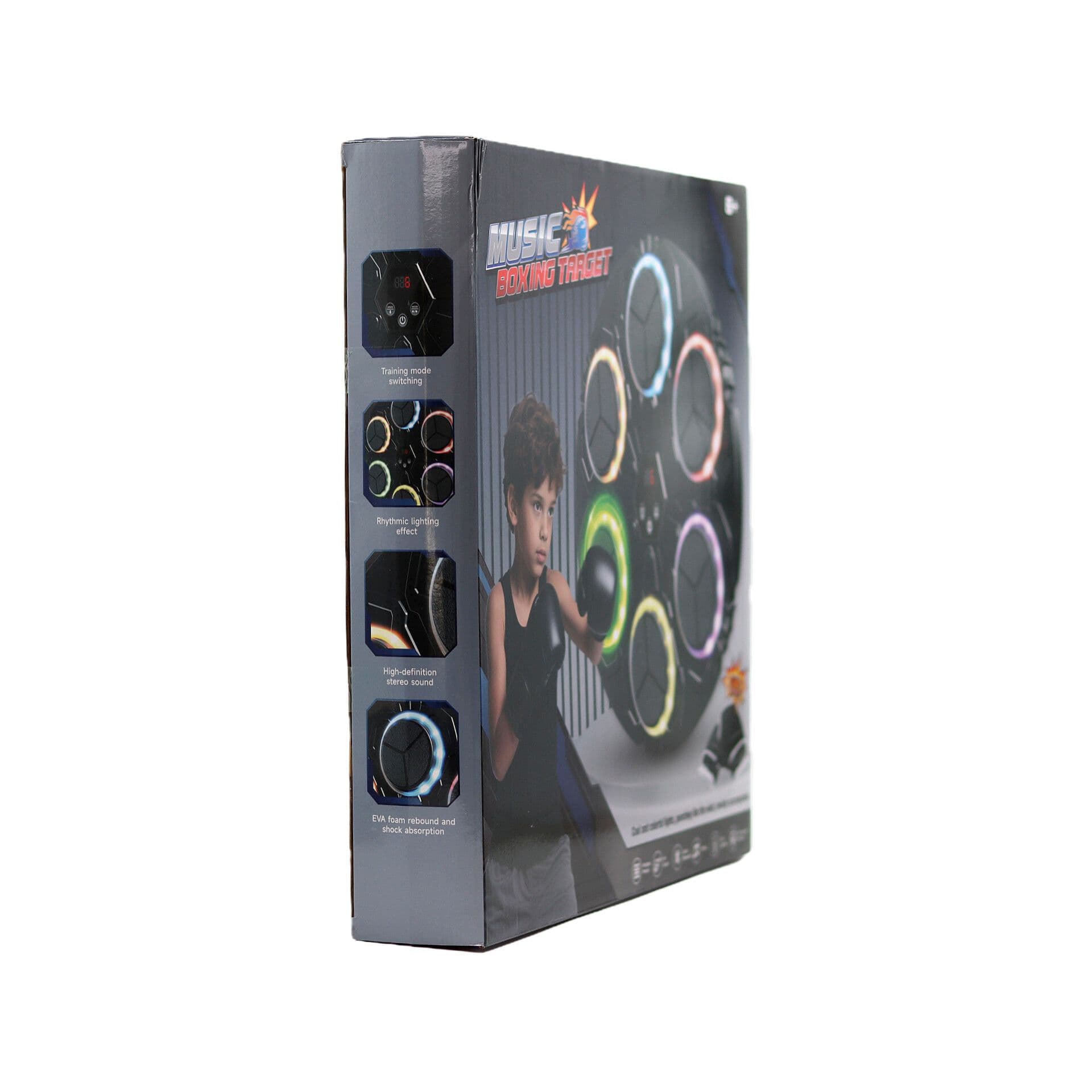 دستگاه بوکس دیواری موزیکال Music Boxing Target مدل 3780 — تصویر ۴