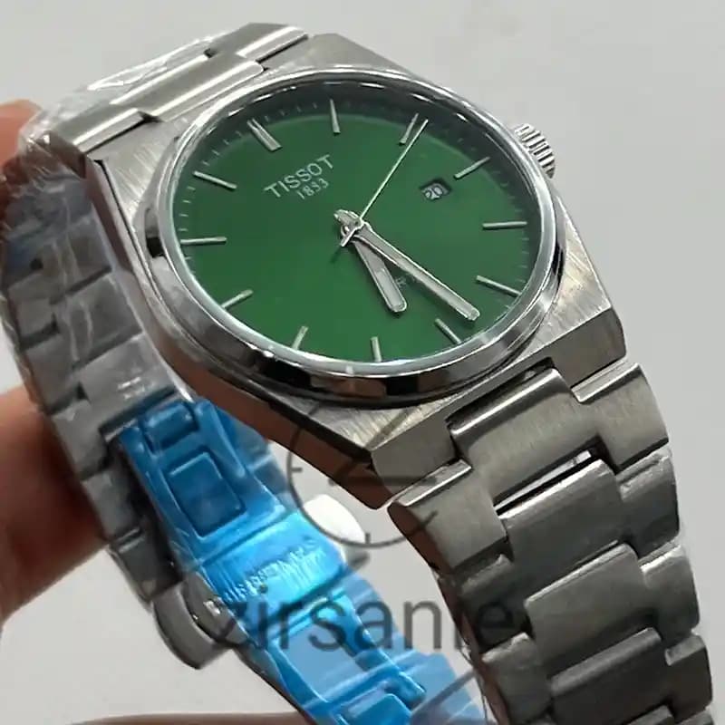 ساعت مچی مردانه تیسوت PRX سیلور صفحه سبز Tissot PRX Silver Green Screen — تصویر ۵
