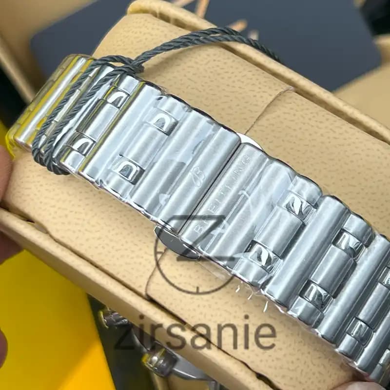ساعت مردانه برایتلینگ 1884 سیلور صفحه آبی Breitling 1884 Silver Blue Screen — تصویر ۶
