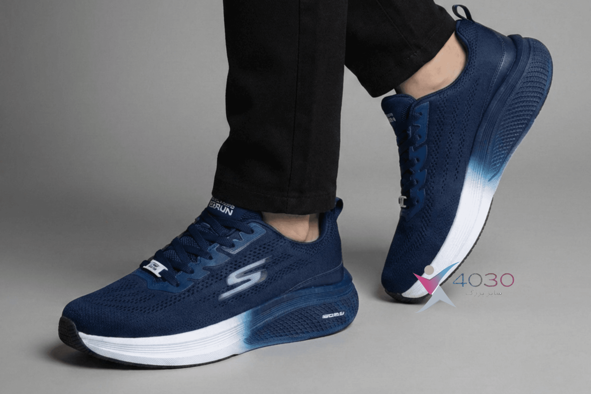 کتونی SKECHERS GORUN اسکیچرز بزرگپا ( 7101 ) — تصویر ۴