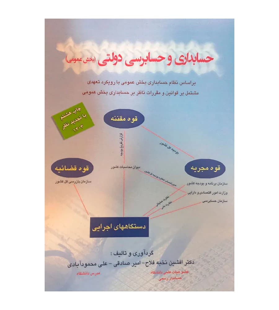 کتاب حسابداری و حسابرسی دولتی بخش عمومی امیر صادقی