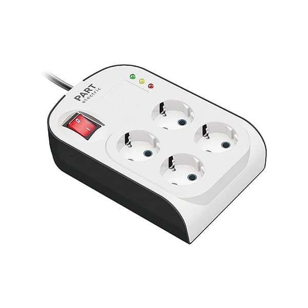محافظ برق 4 خانه پارت الکتریک PART ELECTRIC PE8792
