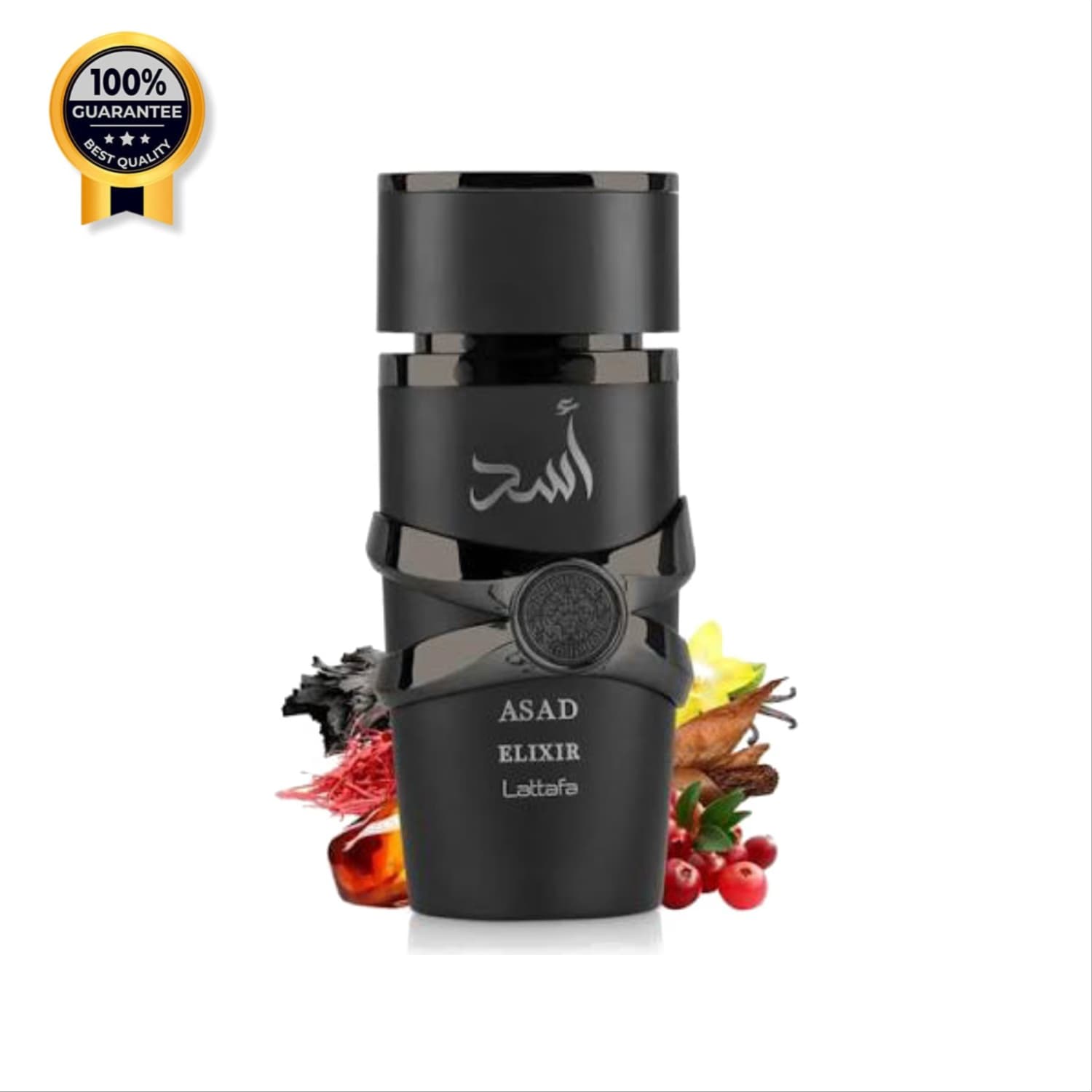 ادکلن مردانه اسد الکسیر لطافه 100 میل Lattafa Asad Elixir مشابه Hugo Boss Bottled Absolu — تصویر ۲
