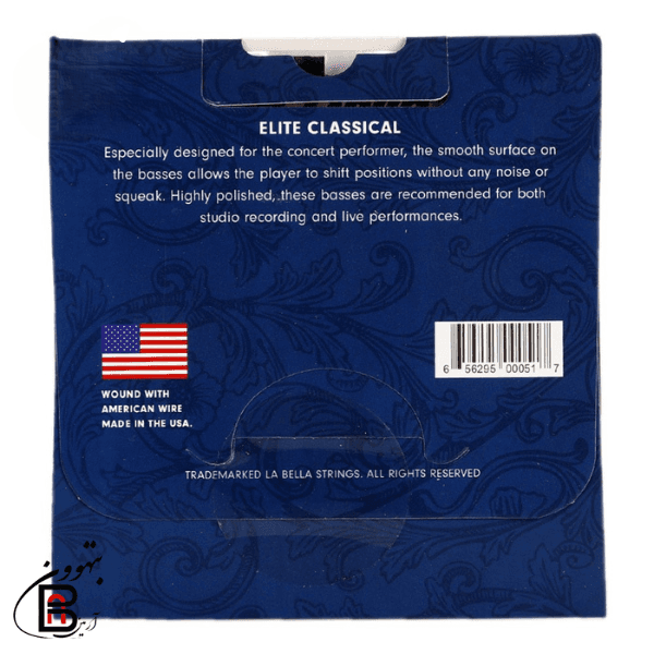 سیم گیتار کلاسیک لابلا مدل La Bella 900B طرح اصلی (غیر اورجینال) — تصویر ۲