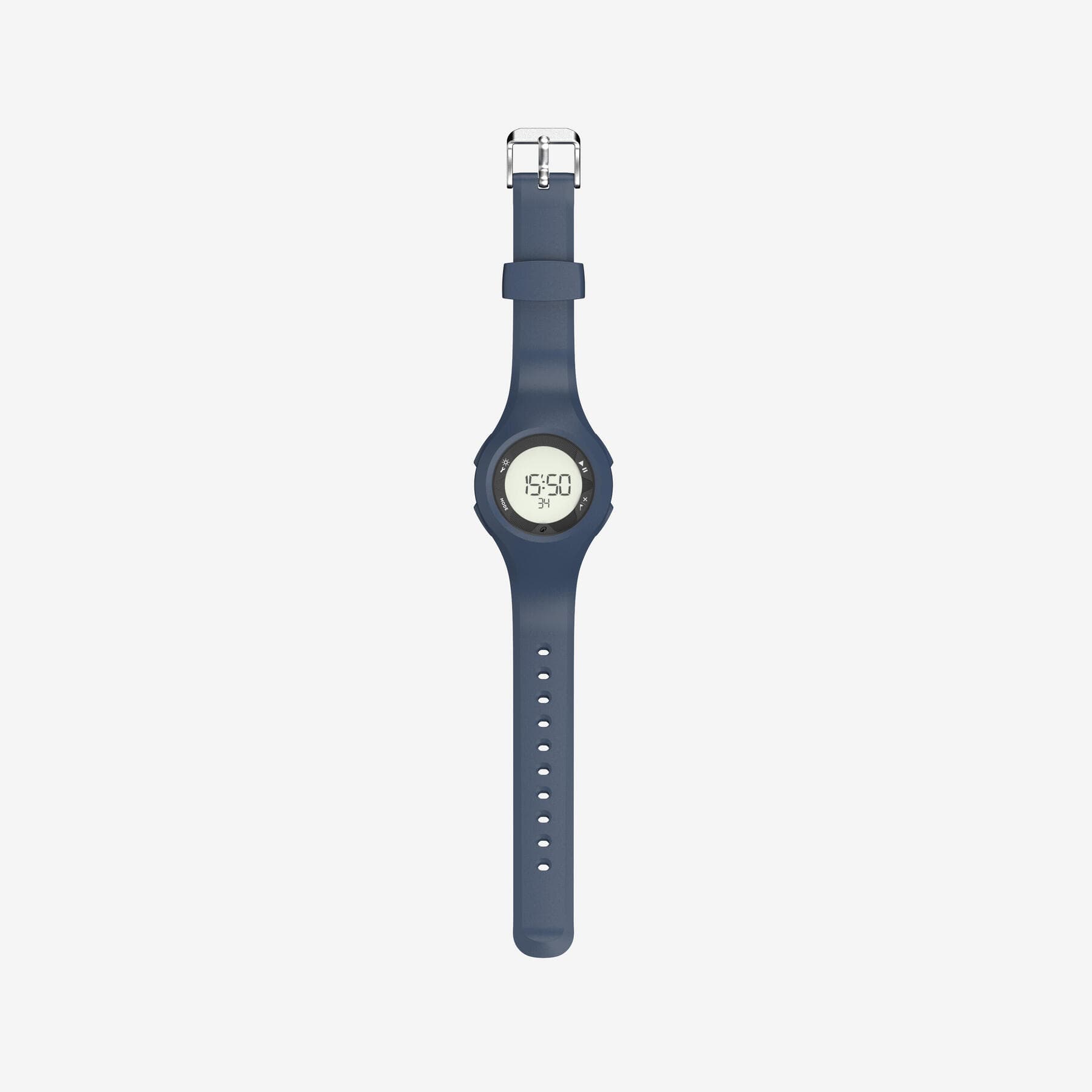 ساعت ورزشی دکتلون Decathlon Stopwatch W200 M – Oil Blue — تصویر ۳