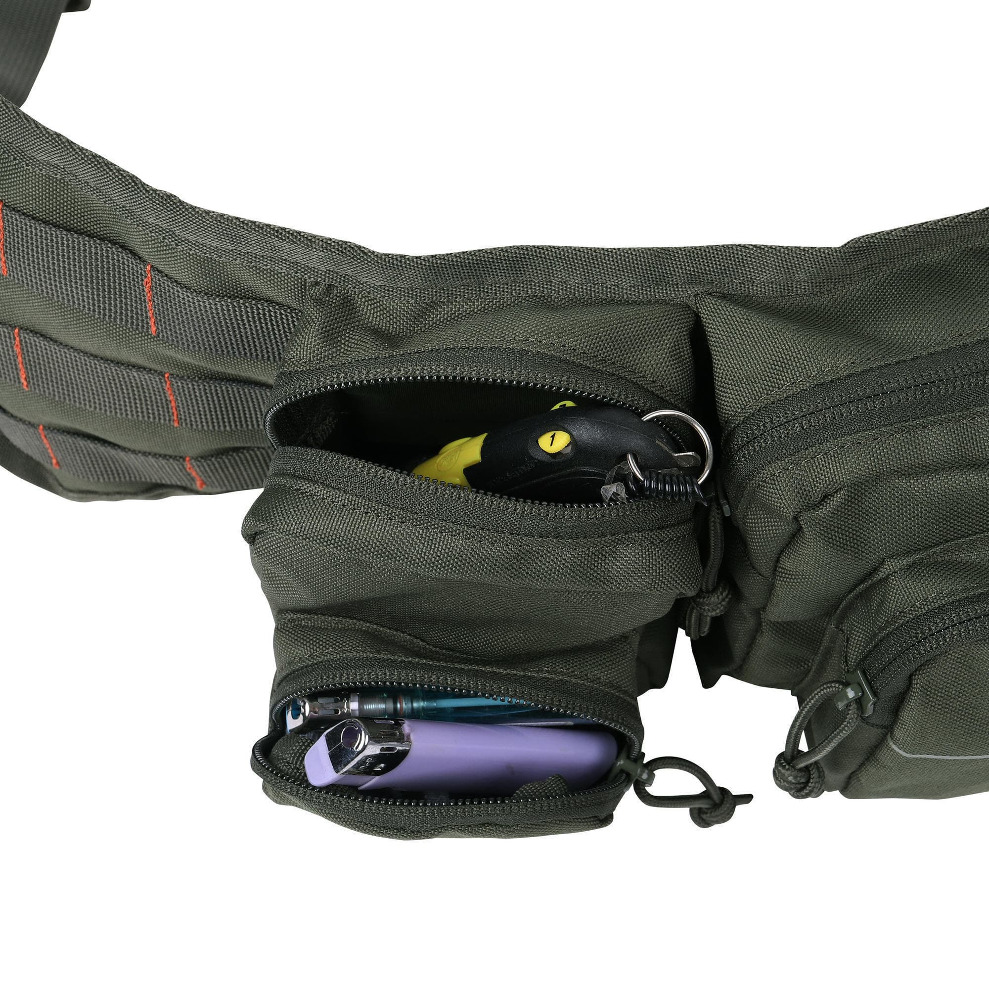 کیف کمری سولوگناک بوشکرفت Solognac Waist Bag – Hunting and Nature Observing – 7 L – Green – X-Access — تصویر ۸