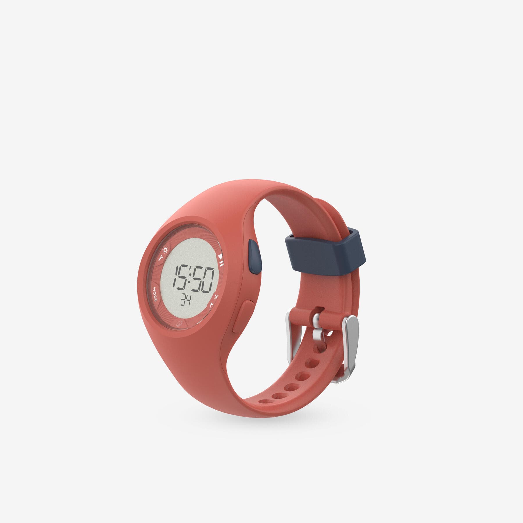 ساعت ورزشی دکتلون Decathlon Stopwatch W200 S – Coral — تصویر ۲