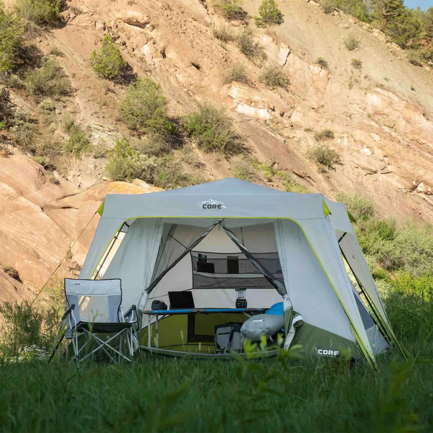 چادر کر اتومات – 6 نفره کمپینگ Core 6 Person Instant Cabin Performance Tent — تصویر ۴