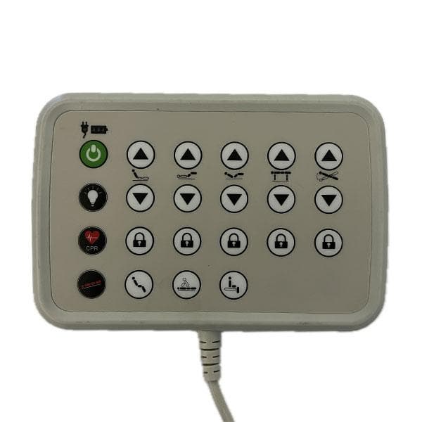 ریموت کنترل تخت بیمارستانی چهار شکن مدل ( Remote Control Panel)(MOTORCOCO) — تصویر ۴