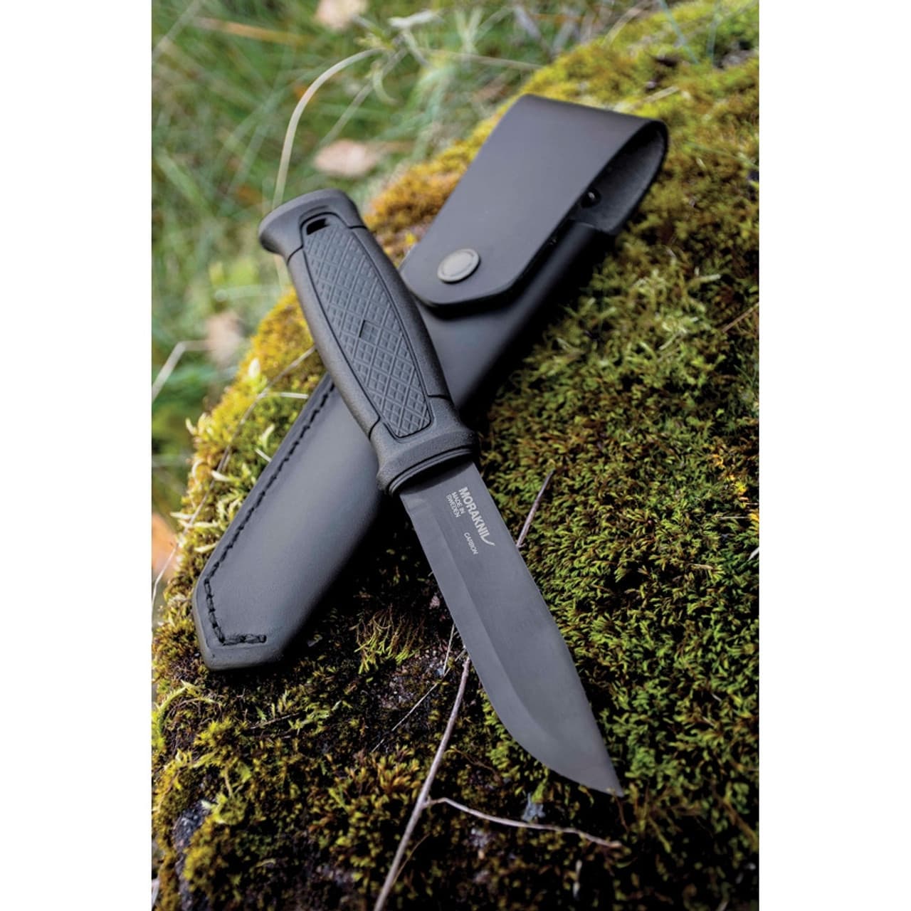کارد موراکنیو گاربرگ کربن غلاف چرم Morakniv Garberg BlackBlade™ with Leather Sheath (C) — تصویر ۲