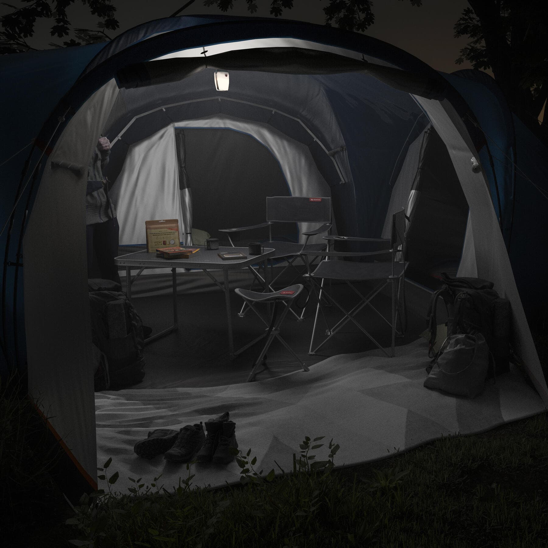 چراغ چادر کچوا Quechua Camping Lamp – 100 Lumens – BL100 — تصویر ۴