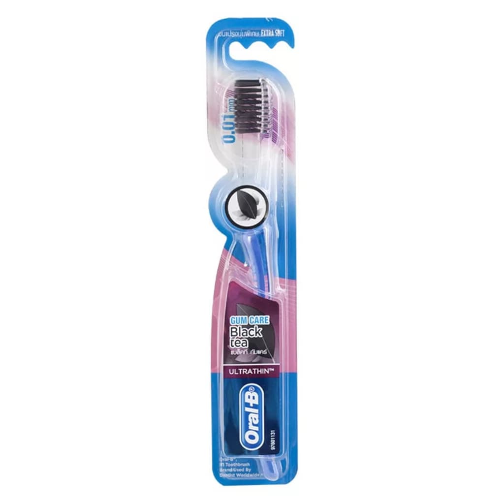 مسواک لثه های حساس اورال بی Oral-B Gum Care Black Tea با برس بسیار نرم — تصویر ۴