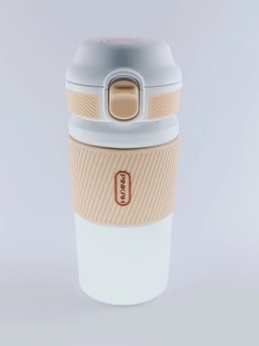 ماگ سفری دور سیلیکونی برند pinkah – یک همراه همیشگی با ظرفیت 380 ml — تصویر ۴