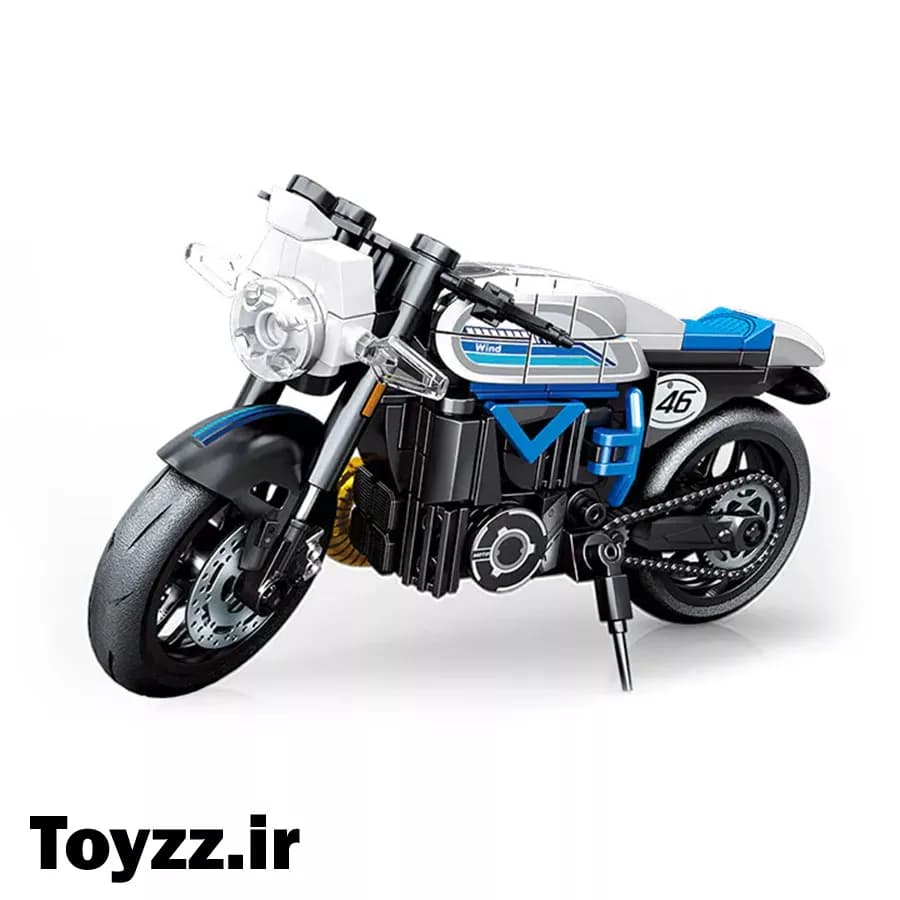 ساختنی لگو موتور برند سمبو بلاک مدل SEMBO BLOCK FAMOUS CAR 714536 — تصویر ۲