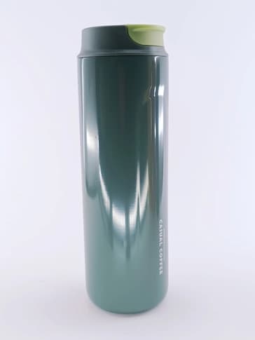 تراول ماگ پرس دار استیل قهوه برند PINKAH – outdoor – 470 ml — تصویر ۴