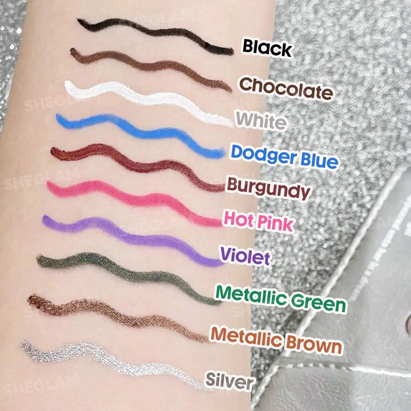 ست مداد چشم رنگی بولد لاین شیگلم — تصویر ۱۱