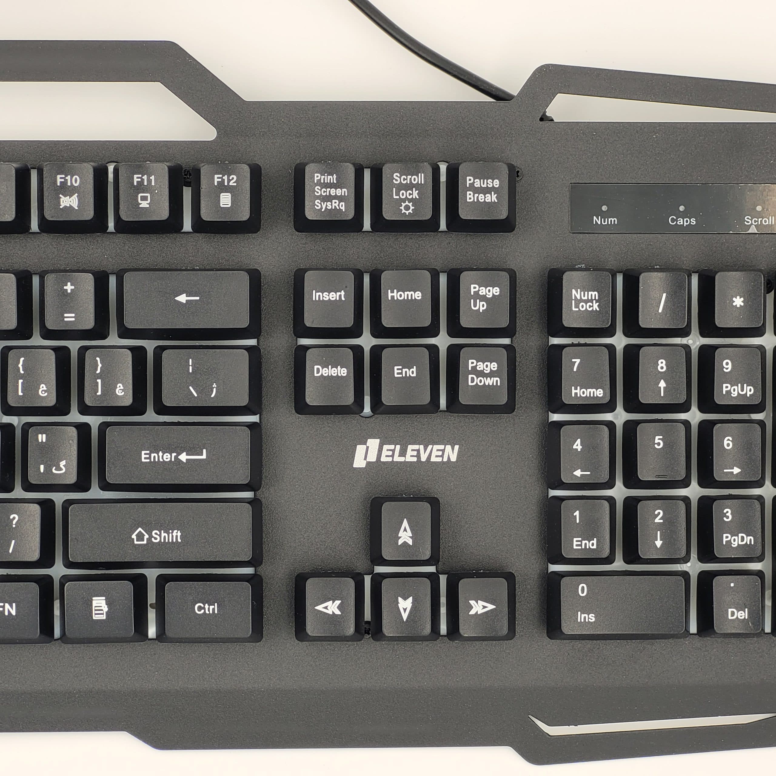 کیبورد مخصوص بازی ایلون مدل GK103 ا ELEVEN GK103 GAMING KEYBOARD — تصویر ۵