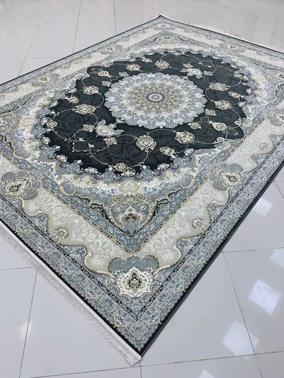 طرح معراج ذغالی فرش 1500 شانه تراکم 4500 برجسته