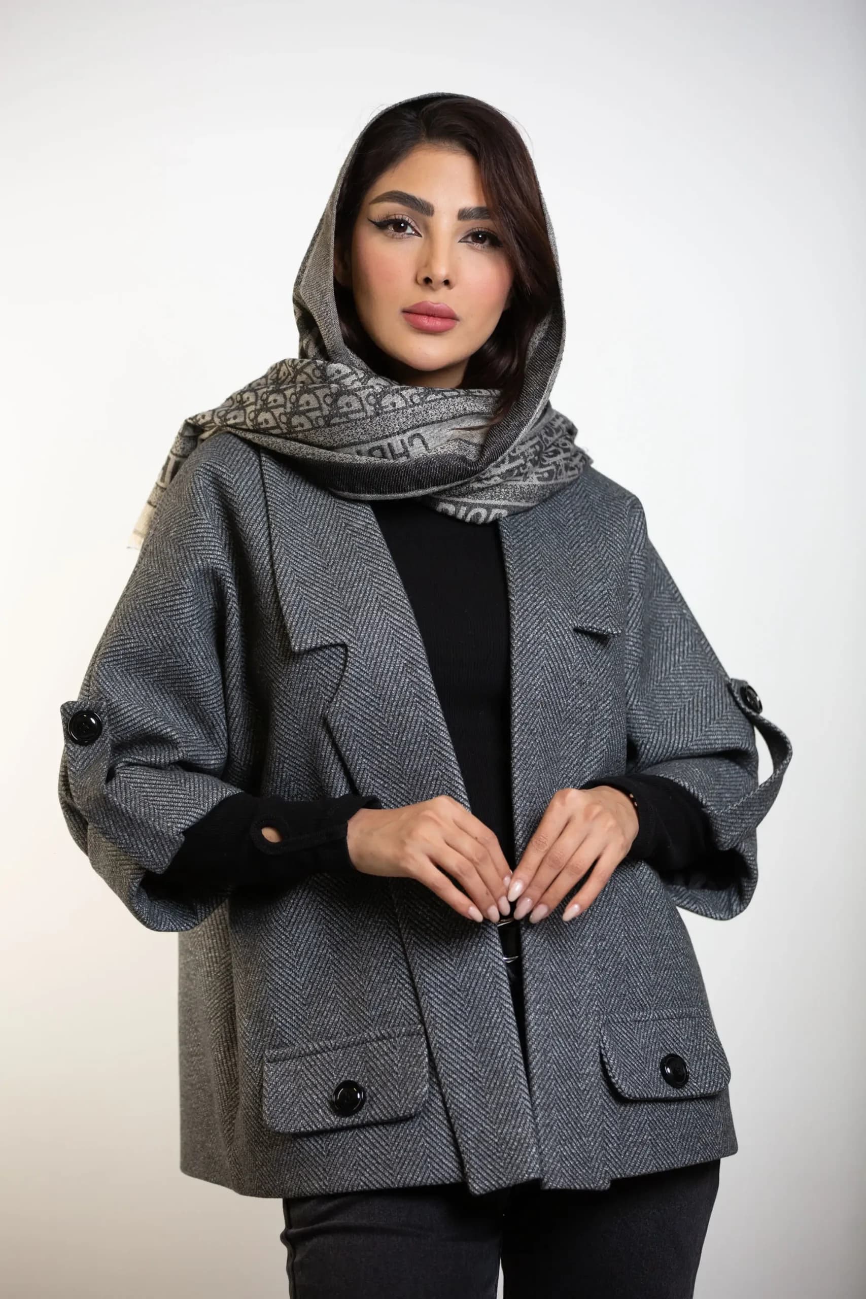 پالتو آستین سه ربع — تصویر ۶