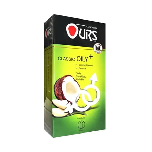 کاندوم اورز مدل روغنی بسته ۱۲ عددی | Ours Oily Condom 12PCS