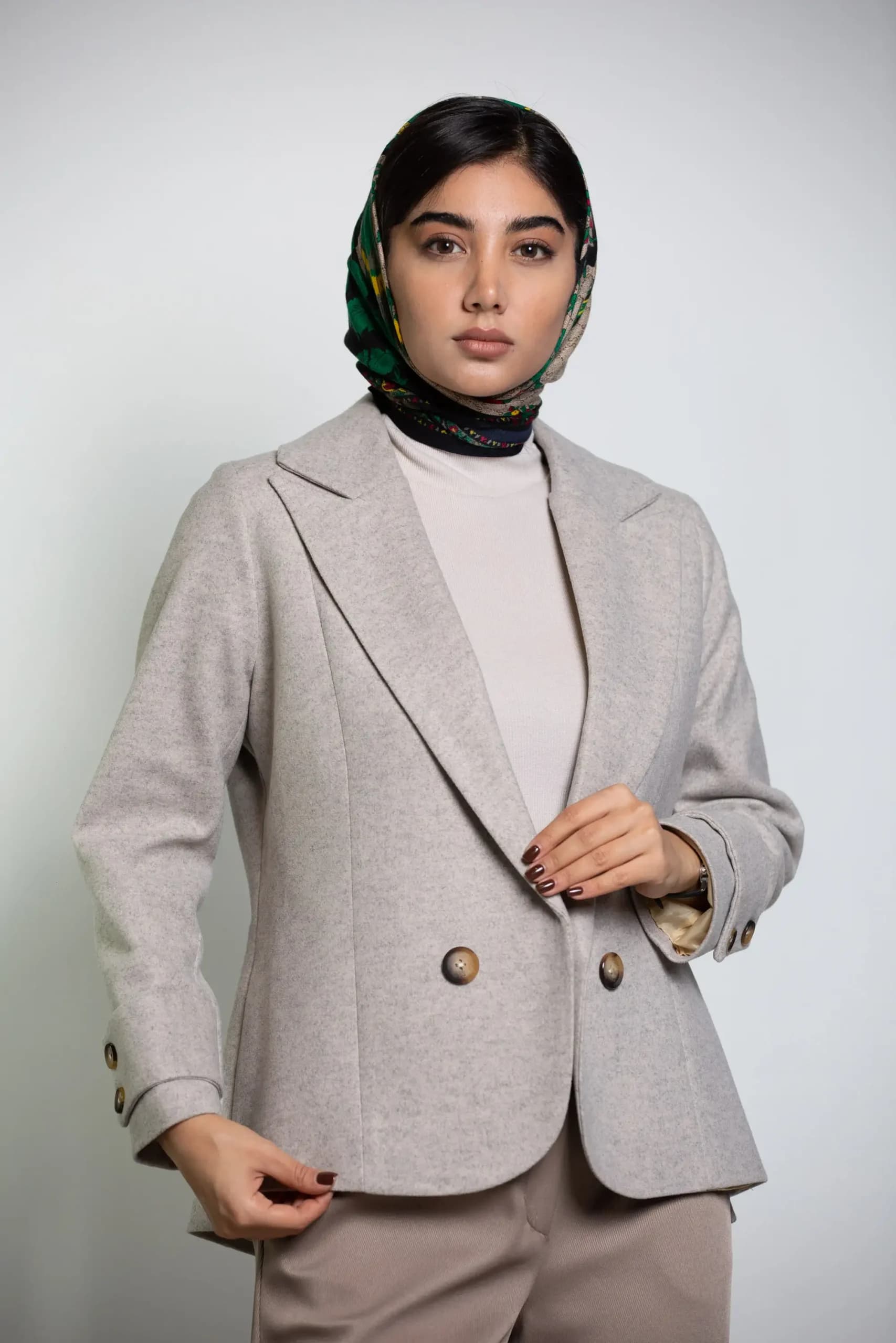 پالتو کت فوتر دوتن دو دکمه