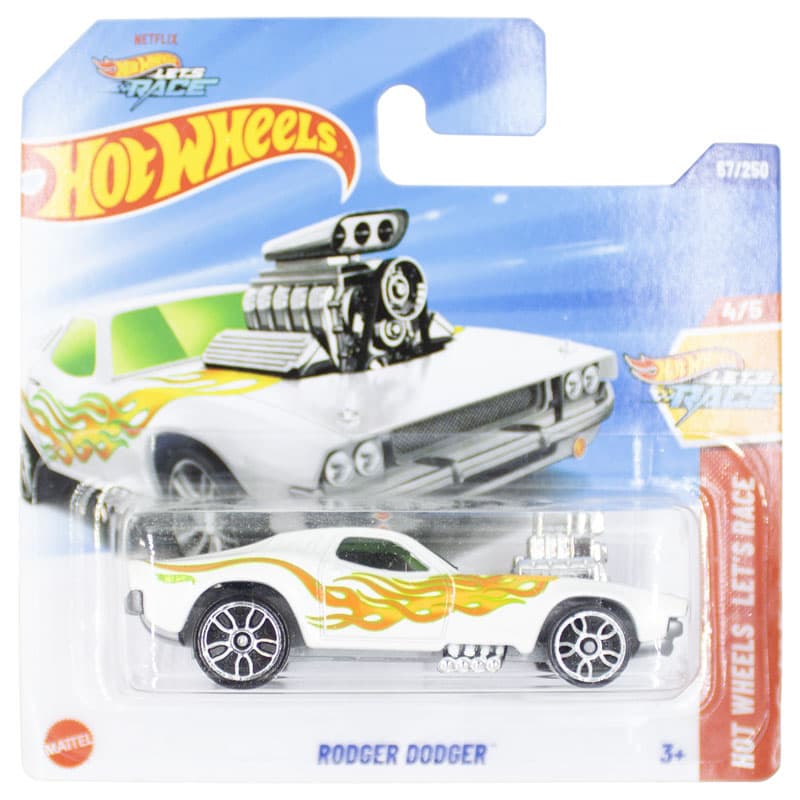 ماشین دکوری مدل Rodger Dodger برند Hot Wheels — تصویر ۲