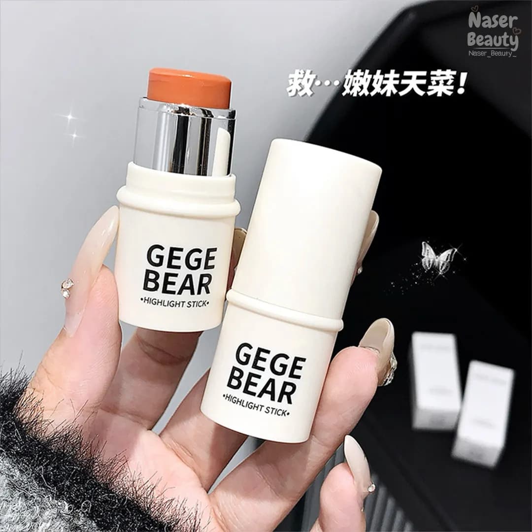 هایلایتر و رژگونه استیکی GEGE BEAR — تصویر ۵