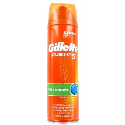 ژل اصلاح پوست حساس Fusion5 ژیلت 200ml — تصویر ۴
