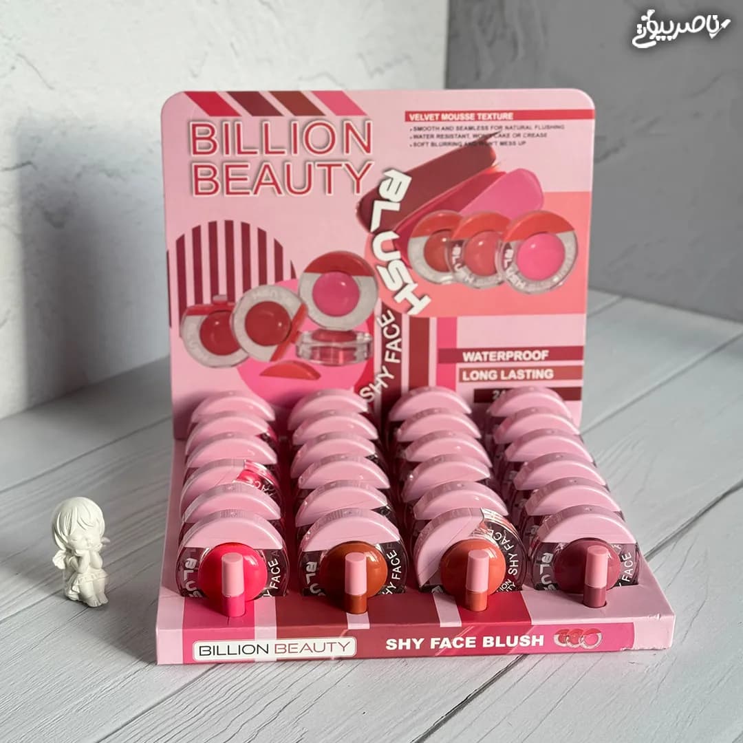 رژگونه موس مخملی BILLION BEAUTY — تصویر ۵
