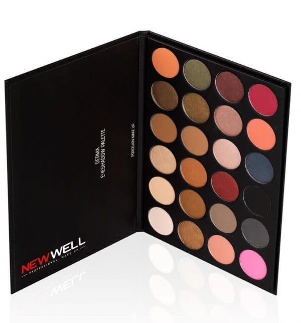پالت سایه نیو ول 24 رنگ زیبا PALLETE NEW WELL — تصویر ۳