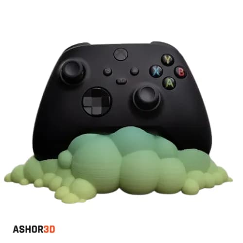 استند دسته بازی Xbox طرح Bubble | پایه پرینت ۳ بعدی Ashor3D