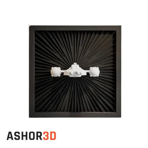 دکوری سه بعدی جنگنده Y-Wing | تابلو دیواری Ashor3D