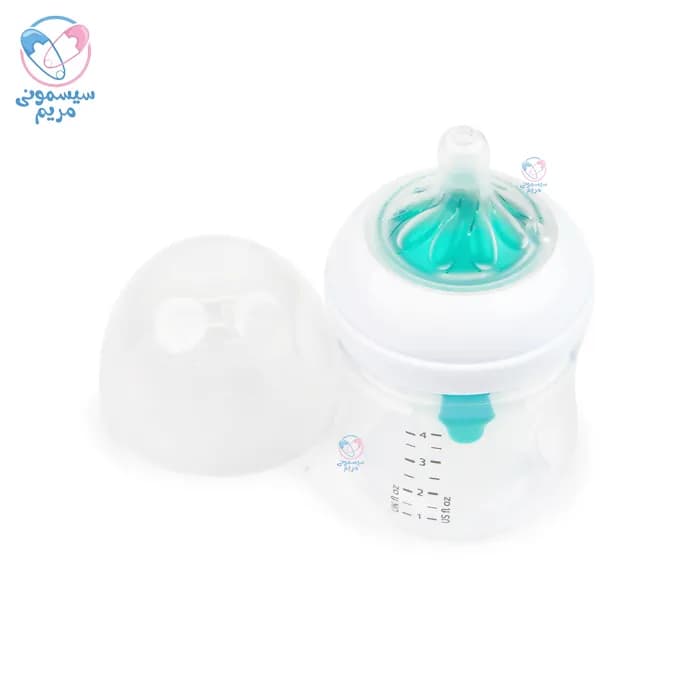 شیشه شیر سوپاپ دار ضد چکه نچرال 125 میل فیلیپس اونت Philips Avent — تصویر ۲