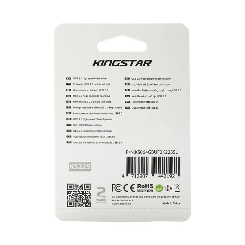 فلش 32 گیگ کینگ استار KingStar Flaminco KS225 — تصویر ۶