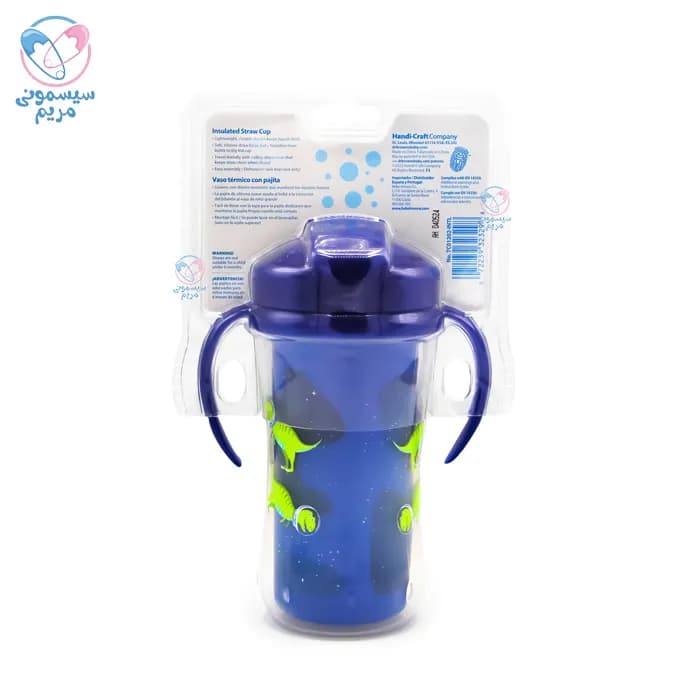 لیوان نی دار دسته دار 300ml دکتر براون Dr Browns — تصویر ۳