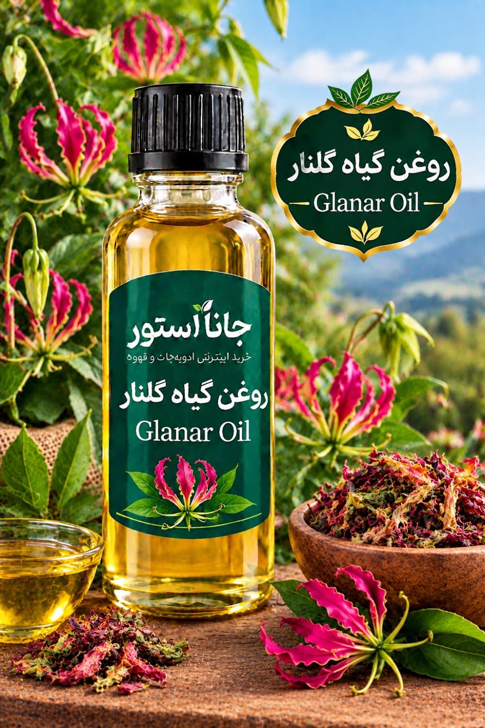 روغن گلنار(120 میلی )