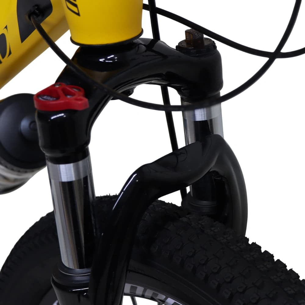 دوچرخه اورلرد سایز 20 مدل OVERLORD ETXO10-D PLUS دیسک مکانیکی 24 دنده — تصویر ۶