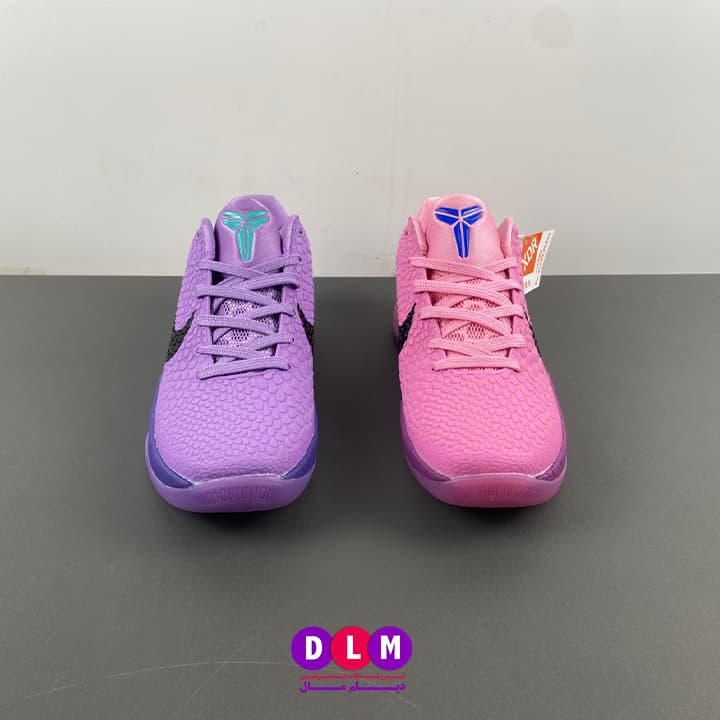 کفش بسکتبال نایکی کوبی 6 مدل nike kobe 6 Cotton Candy ( تا به تا ) — تصویر ۵