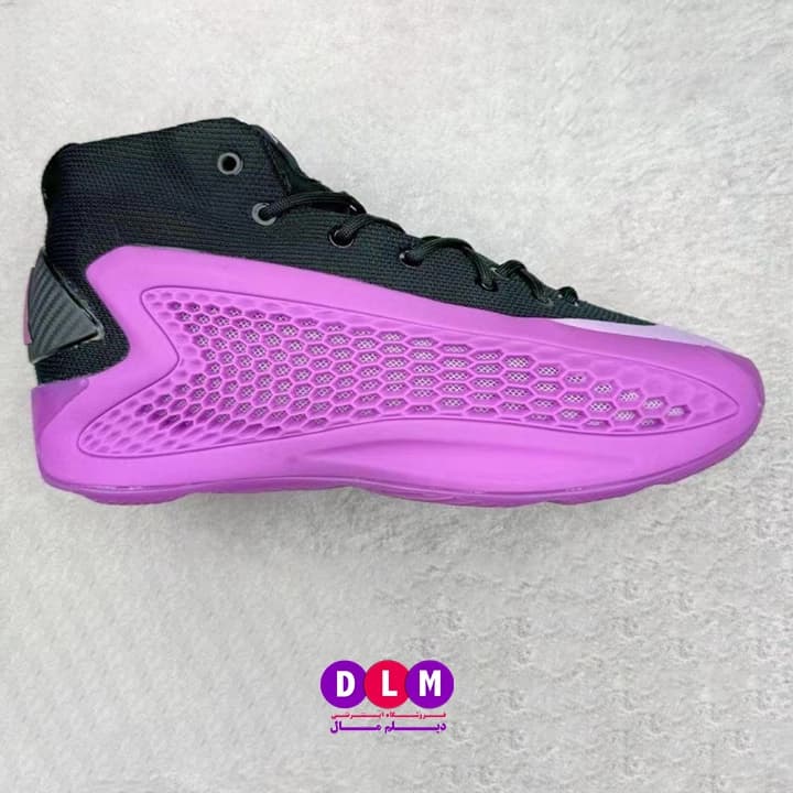 کفش بسکتبال آدیداس آنتونی ادواردز رنگ بنفش – adidas AE1 — تصویر ۶
